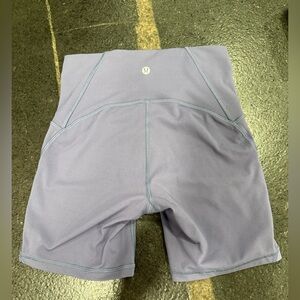 Lululemon Align High-Rise Shorts 6” – Violet Verbena (Periwinkle) – Size 4